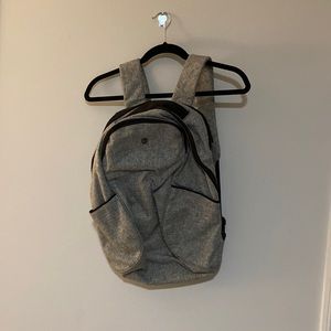 gray lululemon backpack